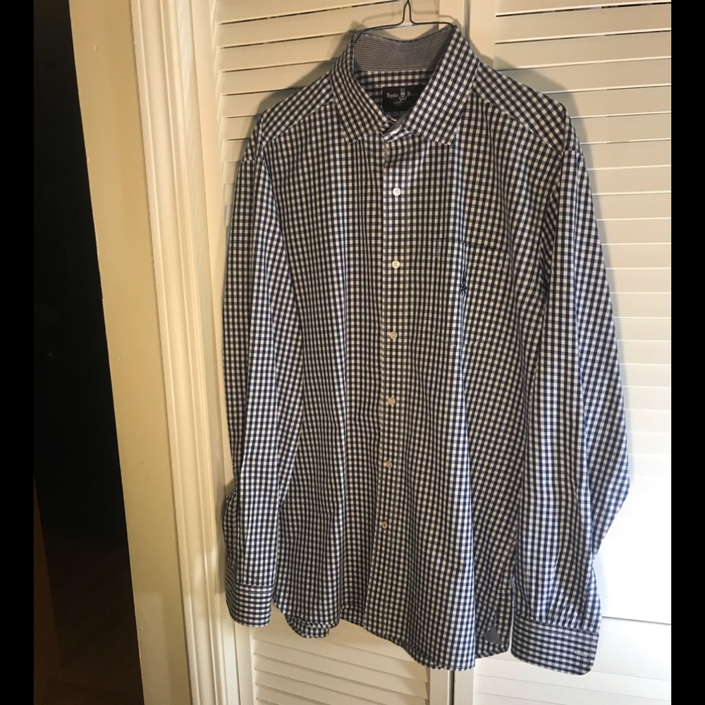 Men’s Psycho Bunny Sport Shirt - Navy.  Size L.
